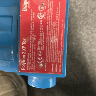 GAS DETECTOR DRAGER POLYTRON 2XP