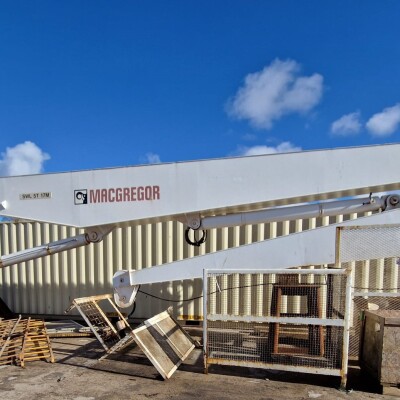 For Sale:MACGREGOR 5 TONS KNUCKLE JIB CRANE MACGREGOR 5 TONS KNUCKLE JIB CRANE