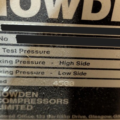 Howden MRV204 Screw Compressor (Stage 1)-4