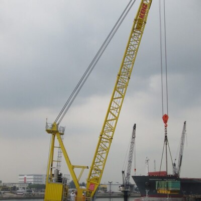 For Sale:Kenz Rope Luffing Crane with 100T Capacity Kenz Rope Luffing Crane with 100T Capacity