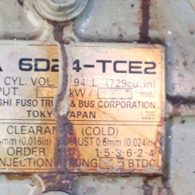 Mitsubishi 6D24-TCE2-2