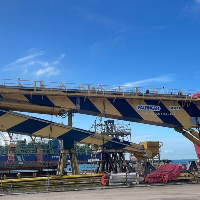 For Sale:Palfinger Knuckle Boom Crane (KBC) 85T at 20 meter Palfinger Knuckle Boom Crane (KBC) 85T at 20 meter