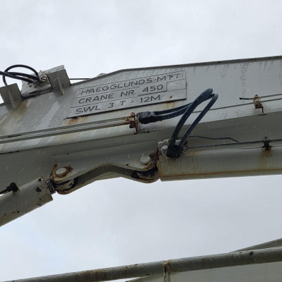 HAEGGLUNDS MTT Knuckle Boom Crane 3T @ 10 mtr-4