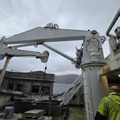 HAEGGLUNDS MTT Knuckle Boom Crane 3T @ 10 mtr