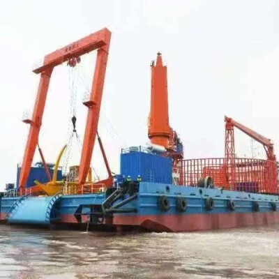 Non-propulsion DP1 cable laying vessel