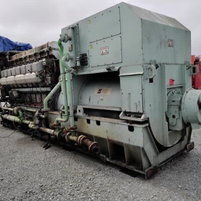 Wärtsilä 16V25 with generator-1